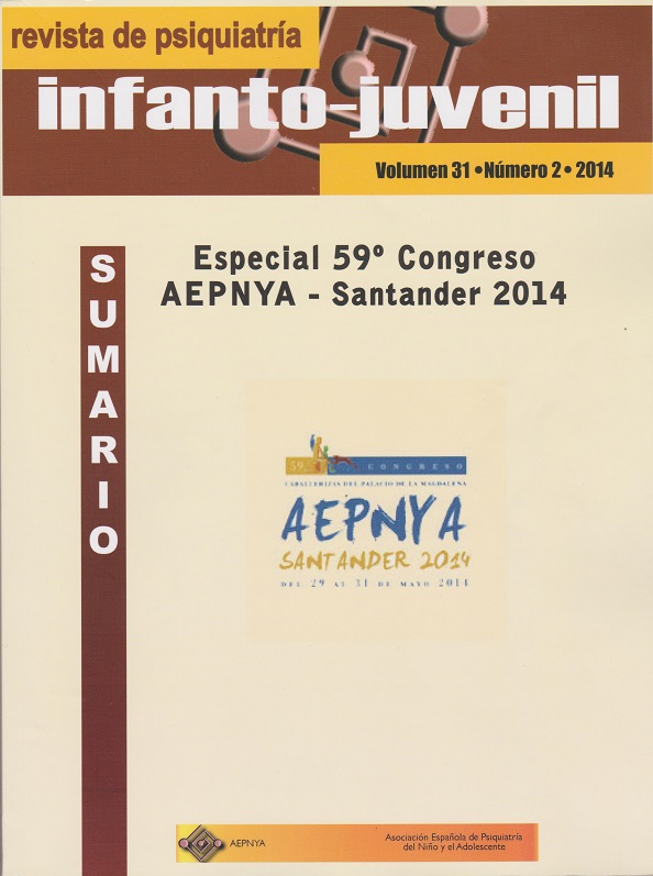 					Ver Vol. 31 Núm. 2 (2014): 59 Congreso AEPNYA. Especial Congreso
				